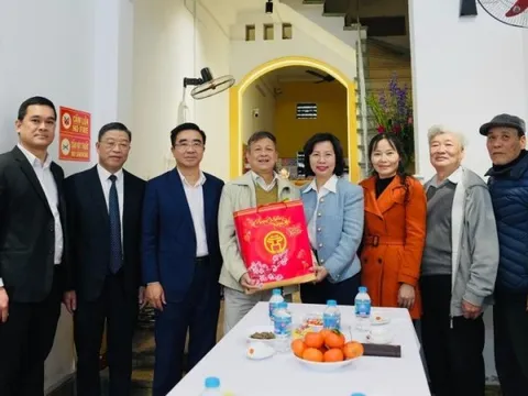 Quận Thanh Xuân: Thăm, chúc Tết thương binh, cá nhân tiêu biểu