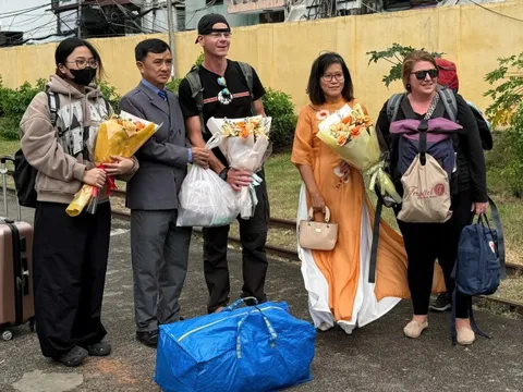Bình Định: Đón khoảng 4.500 du khách bằng tàu hỏa trong dịp Tết Ất Tỵ 2025