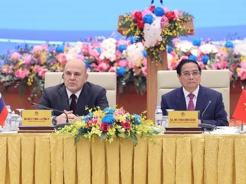 Hai Thủ tướng đồng chủ trì Đối thoại Doanh nghiệp cấp cao Việt Nam - Liên bang Nga