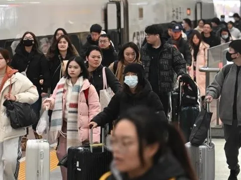 9 tỷ lượt người di chuyển ngay khi bắt đầu “Xuân vận” 2025