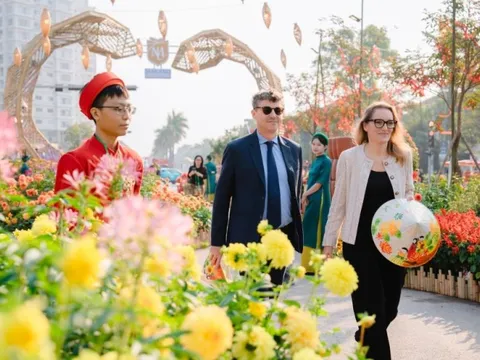 Lễ hội đường hoa Home Hanoi Xuan 2025: Bản hòa ca Tết Việt