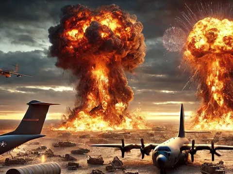 Nga tấn công nhóm, sân bay quân sự Ukraine là mục tiêu