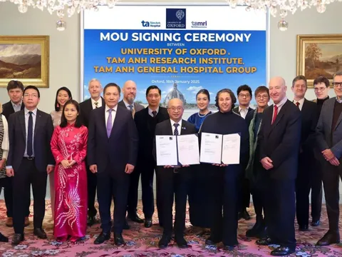 Đại học Oxford và Viện Nghiên cứu, Bệnh viện Tâm Anh ký hợp tác song phương