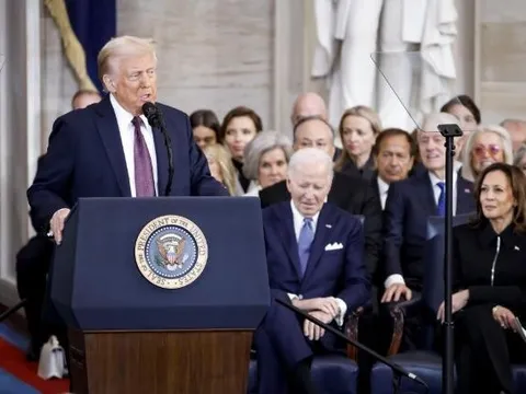 Ông Donald Trump chính thức trở thành Tổng thống thứ 47 của Hoa Kỳ