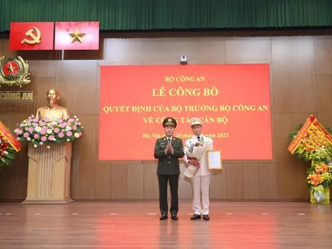 Giám đốc Công an tỉnh Bắc Giang nhận nhiệm vụ mới