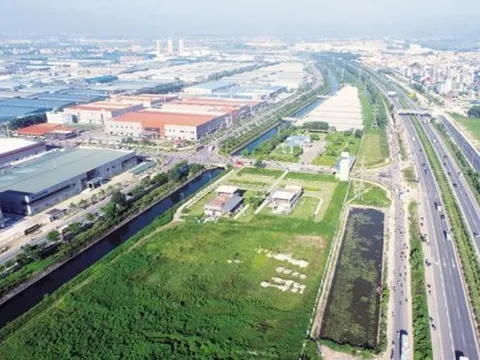 Đầu tư xây dựng kết cấu hạ tầng KCN Song Mai – Nghĩa Trung, Bắc Giang