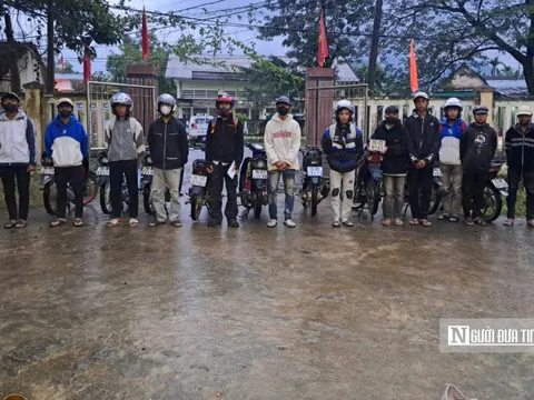 Quảng Ngãi:Lập nhóm kín trên mạng, nhóm "quái xế" tụ tập xuống đường gây rối hàng đêm