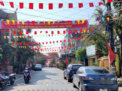 Mãn nhãn với những đường cờ rực rỡ màu sắc tại Quảng Bình