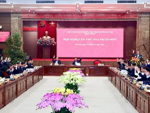 Đảng bộ thành phố Hà Nội hoàn thành xuất sắc nhiệm vụ năm 2024