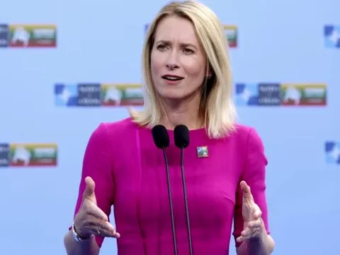 “Bà đầm thép” Kaja Kallas ủng hộ lời kêu gọi của ông Trump về mặt này
