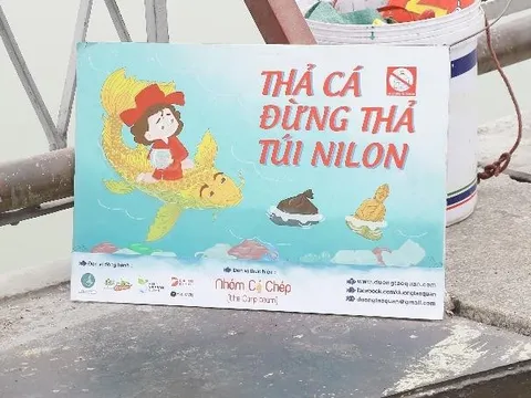 “Đường Táo Quân“: Đổi mới cách thả cá, giữ môi trường Tết xanh