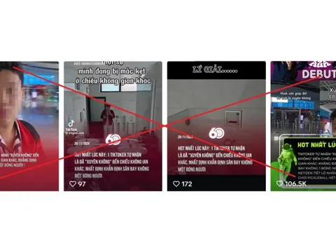 Xử lý đối tượng đăng tải thông tin sai sự thật về Cảng hàng không Đồng Hới