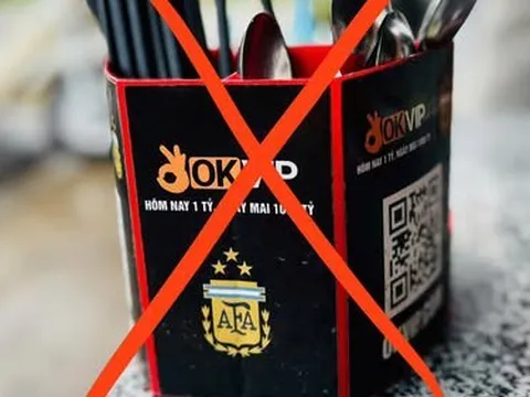 Cho phép quảng cáo cờ bạc trên cốc nhựa, hộp đựng đũa... có thể bị xử lý