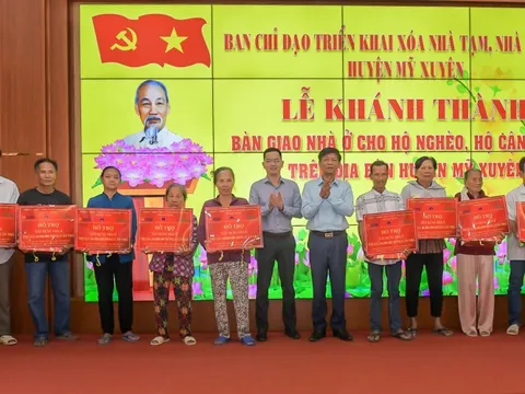 Sóc Trăng: Thêm 328 căn nhà ở cho hộ nghèo vui xuân, đón Tết