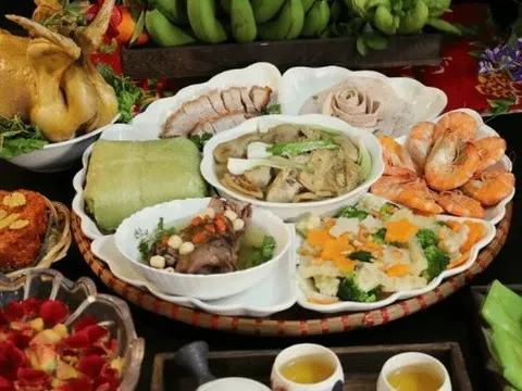 Gợi ý mâm cỗ cúng Giao thừa năm 2025 trang trọng, đầy đủ