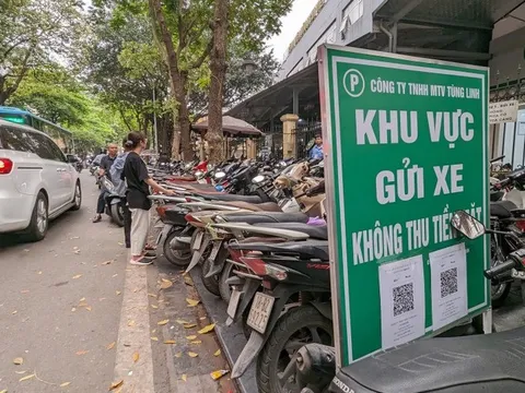 ​ TP.Hà Nội mở rộng dịch vụ trông giữ xe không dùng tiền mặt