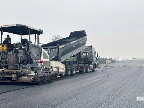 Hối hả thi công cầu Rạch Miễu 2 ngày giáp Tết