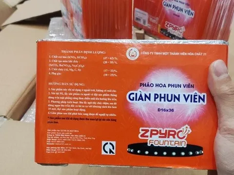 "Mua đi bán lại" pháo hoa của Bộ Quốc phòng có vi phạm pháp luật?