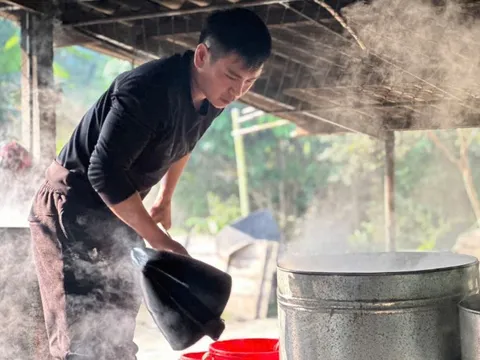 Làng "ngọt ngào" vào Tết