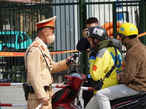 Dừng hàng trăm phương tiện kiểm tra, CSGT không phát hiện vi phạm nồng độ cồn