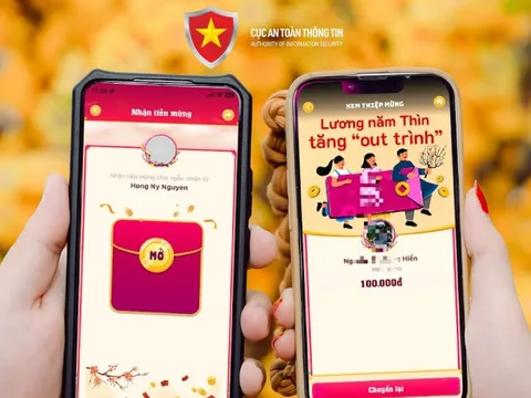 Lừa đảo tiền lì xì online qua chiêu trò khuyến mãi dịp Tết Nguyên đán