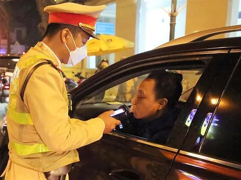 Các mức xử phạt vi phạm nồng độ cồn và trừ điểm giấy phép lái xe