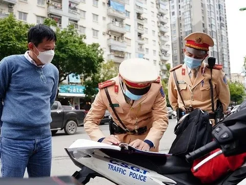 Mức xử phạt một số lỗi vi phạm giao thông thường gặp đối với xe máy