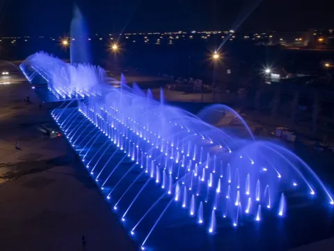 Mãn nhãn show nhạc nước dài nhất Việt Nam sắp vận hành tại Hà Nam