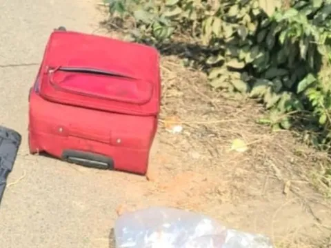 Phát hiện thi thể trong chiếc vali vứt bên đường