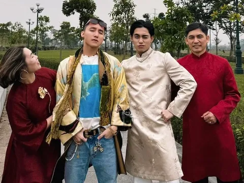 Nghệ sĩ chia sẻ khoảnh khắc ấm áp bên gia đình dịp Tết