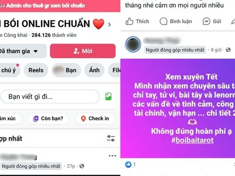 Cẩn trọng với xem bói, giải hạn online nở rộ dịp Tết 2025