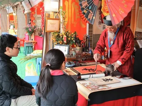 Tục xin chữ - nét đẹp của văn hoá của người Việt dịp Tết Nguyên đán