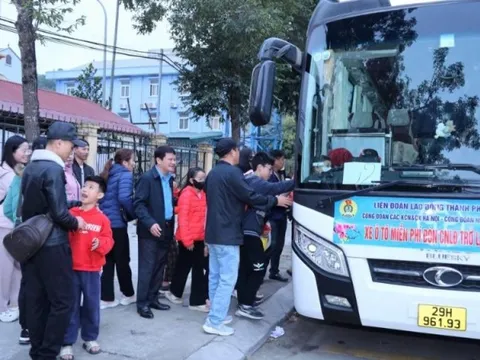 Trên 300 tỷ đồng chăm lo Tết Ất Tỵ cho đoàn viên, người lao động Thủ đô