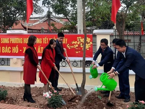 Hoài Đức ra quân trồng cây Nhớ ơn Bác Hồ năm 2025