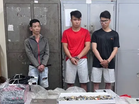 Bắt 3 đối tượng liên quan vụ trộm trị giá gần nửa tỷ đồng