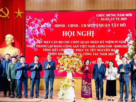 Quận Tây Hồ tiếp tục đổi mới, hướng tới năm 2025 phát triển bứt phá