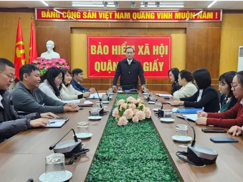 Bảo hiểm xã hội quận Cầu Giấy: Quyết liệt triển khai nhiệm vụ năm 2025