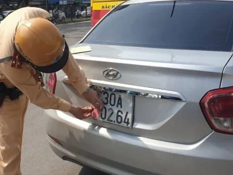 Che biển số xe sẽ bị phạt tiền đến 26 triệu đồng