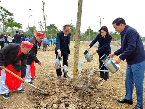 Gia Lâm phát động “Tết trồng cây đời đời nhớ ơn Bác Hồ” Xuân Ất Tỵ 2025