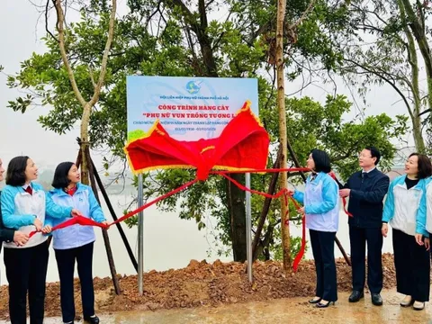 Chủ tịch Hội LHPN Việt Nam Nguyễn Thị Tuyến tham dự phát động Tết trồng cây tại Hà Nội