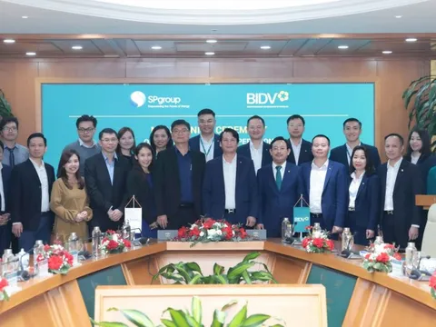 BIDV và SP Group hợp tác vì mục tiêu xanh