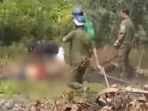 Đối tượng trộm xe máy tự dùng dao đâm vào bụng sau khi bị truy đuổi