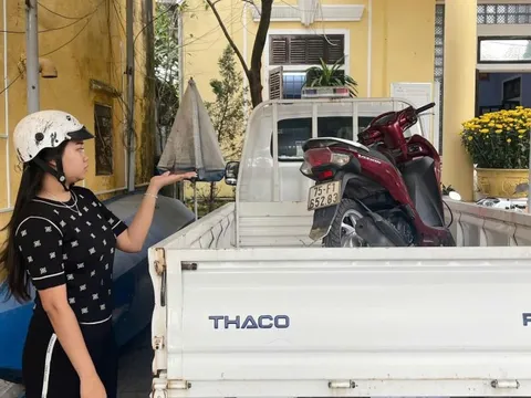 Công an truy vết, bắt đối tượng "nhảy" xe máy