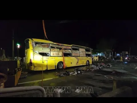 Xác định danh tính người tử vong và nguyên nhân vụ lật xe khách ở Phú Yên