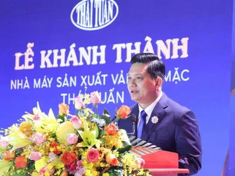 Tập đoàn Thái Tuấn vận hành nhà máy sản xuất vải được đầu tư hơn 4.000 tỷ đồng