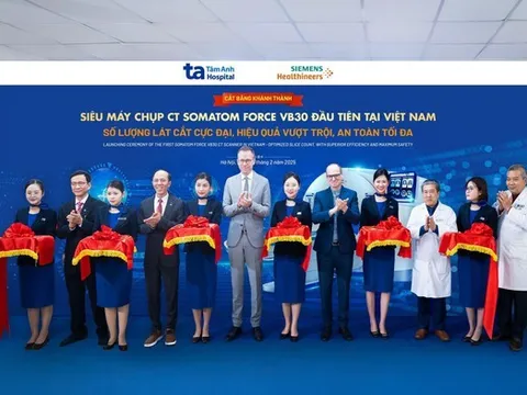 Siêu máy chụp CT đỉnh cao công nghệ lần đầu tiên có mặt tại Việt Nam