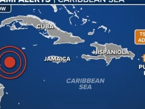 Cảnh báo sóng thần có thể xuất hiện dọc bờ biển nhiều nước