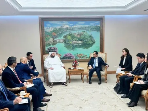 Phó Thủ tướng Bùi Thanh Sơn tiếp Bộ trưởng Bộ Đầu tư UAE