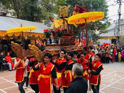 Đầu năm ghé xem lễ hội rước xôi truyền thống phường Tây Mỗ