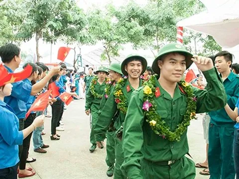Sẵn sàng cho lễ giao nhận quân năm 2025